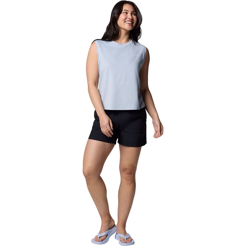 Columbia Sandy River Shorts Womens Black AL4573 Hiking Outdoor Quick Dry Light